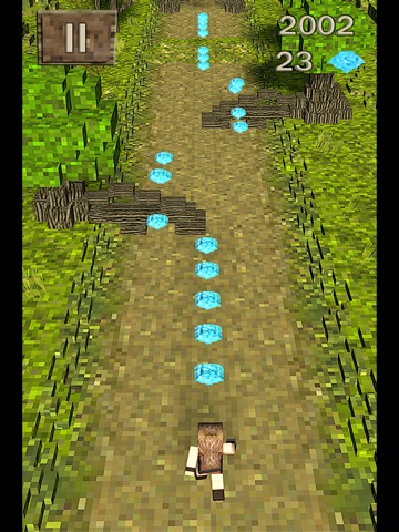 3d Block-Head Jungle Pixel Survival Runnerのおすすめ画像2