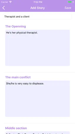 Romance Story Plot Generator screenshot 4