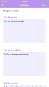 Romance Story Plot Generator screenshot