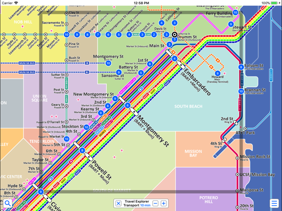 Screenshot #6 pour San Francisco Metro from Zuti