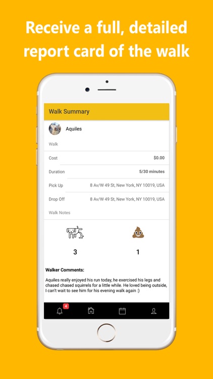 UDog On Demand Dog Walking App