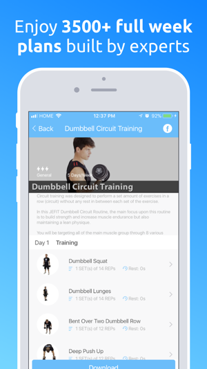 workout how myfitnesspal to minute 7 in log JEFIT An App Fitness Workout: for