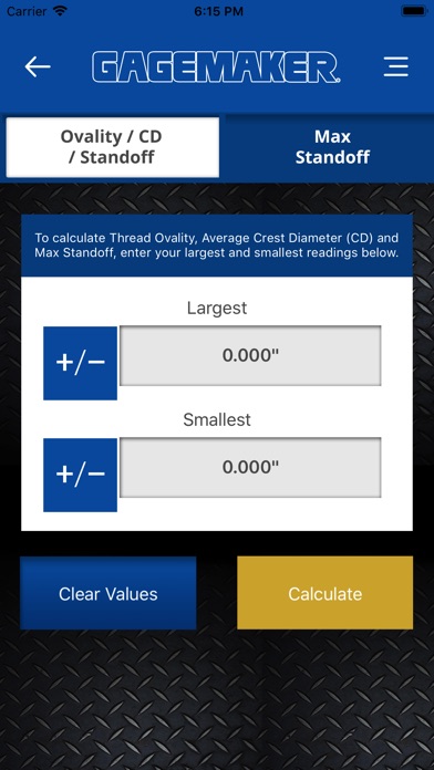 Gagemaker MRP 5B Calculator screenshot 4