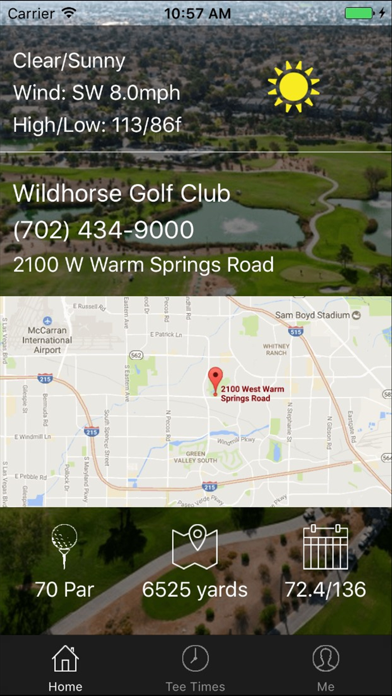 Screenshot #2 pour Wildhorse Golf Club Tee Times