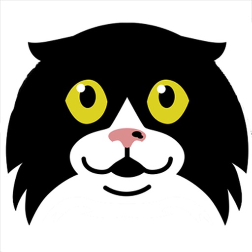 eatdrinkcat Kitty Stickers iOS App