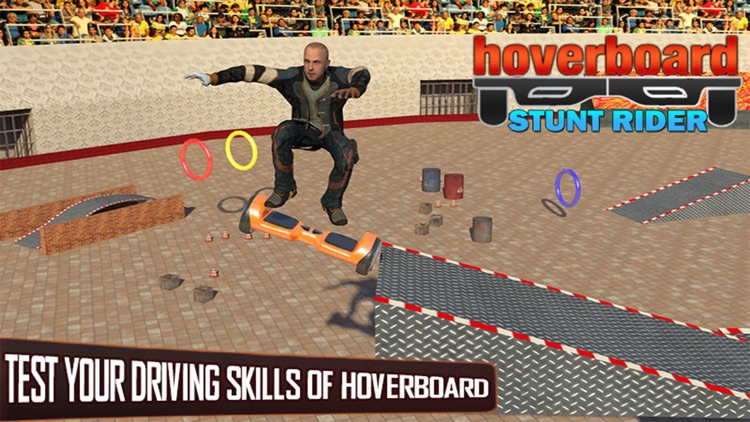 Blazing hover board Stunt Ride screenshot-4