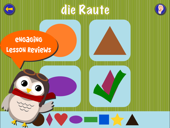 Gus on the Go: German iPad screenshot 1 - Education app