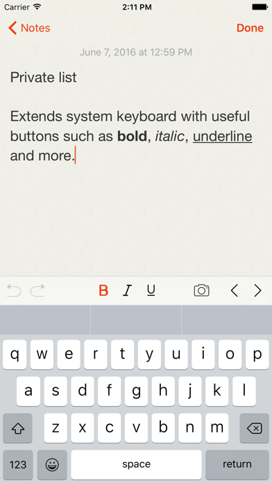 Lock Notes Pro - Protect your notes with password Screenshot 4