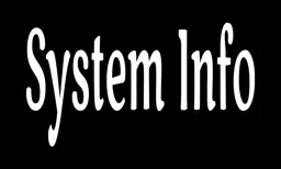 System Info - View Free Space app icon