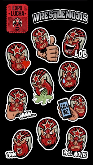 Expo Lucha Wrestlemojis