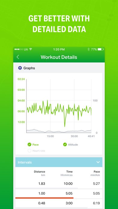 Endomondo Sports Tracker screenshot1