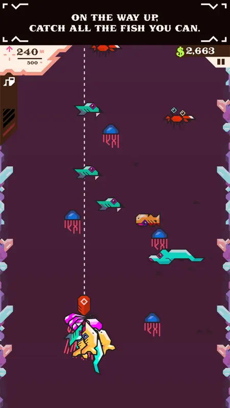 Ridiculous Fishing - A Tale of Redemption screenshot 3 of 5