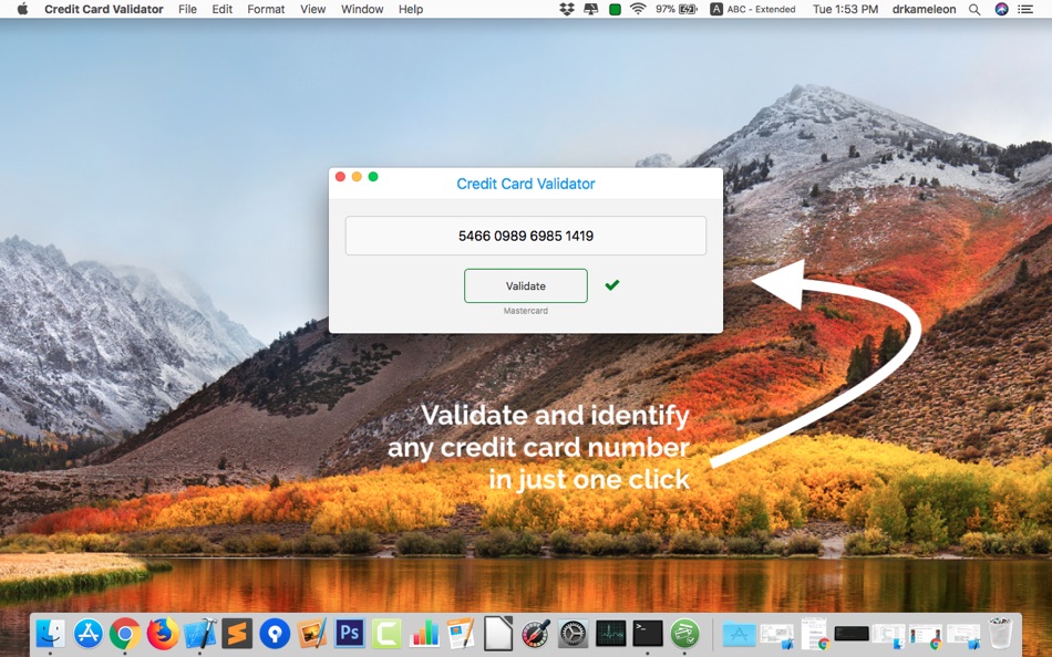 Credit Card Validator - 1.4 - (macOS)