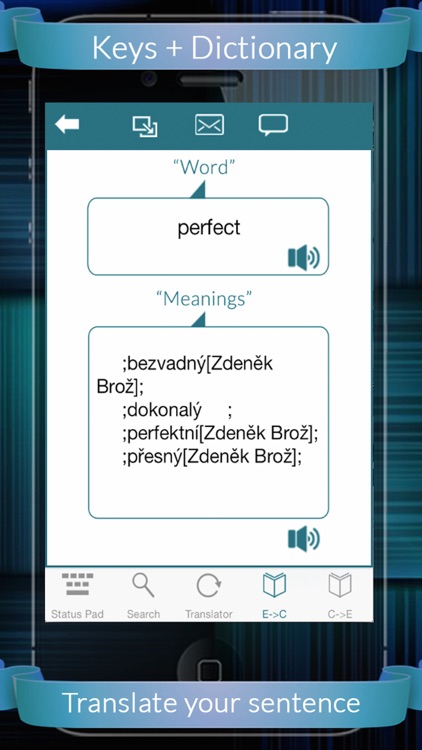 Czech Eng Dictionary + Keys