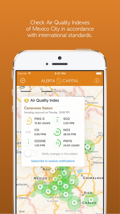 Capital Alert Screenshot