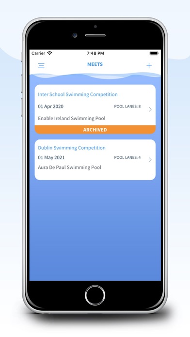 Screenshot #1 pour Swim Score-Scholastic