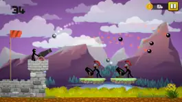 Game screenshot Stickman Cannon Shooter mod apk