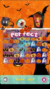 Halloween Match 3 Puzzle Game screenshot #3 for iPhone