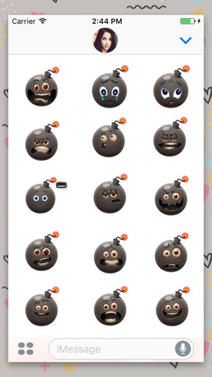 Bomb Emoji Animated Stickers