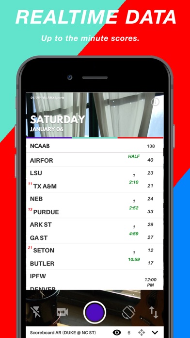 RMXSports - AR Sports Camera screenshot 4