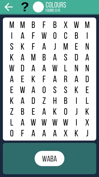Kokom's Word Finder
