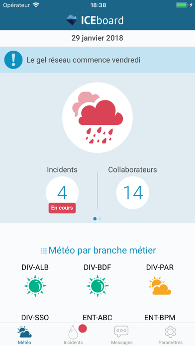 Screenshot #1 pour ICEboard - Gestion de crise