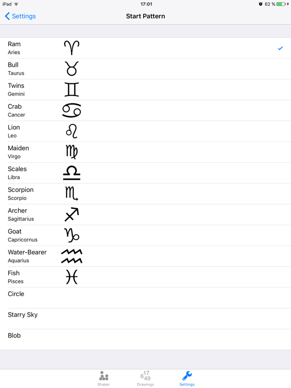 Screenshot #6 pour Lotto Balls and Zodiac Signs