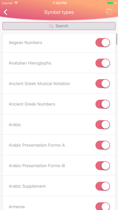 How to cancel & delete Symbolize Text from iphone & ipad 3