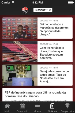 Vitória SporTV screenshot 4