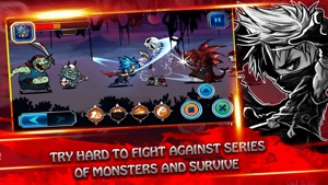 Ninja fight devil & monster screenshot #2 for iPhone