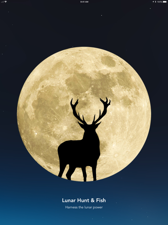 Lunar Hunt and Fish iPad screenshot 1 - Sports app