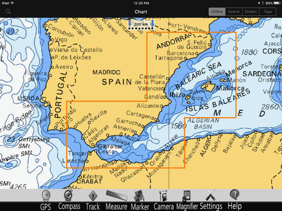 Spain Mediterranean Charts Proのおすすめ画像5