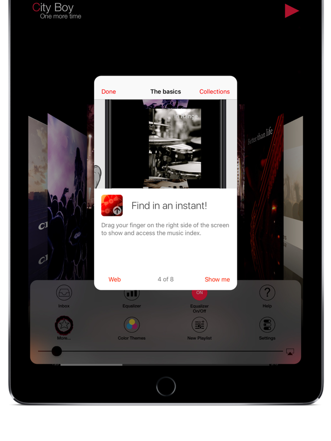 ‎TunesFlow - Music Player with Equalizer Screenshot