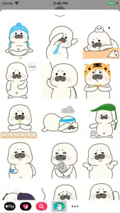 Beavers Animated Stickers screenshot #1 for iPhone