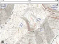 Wasatch Backcountry Skiing Map ipad bilder 3