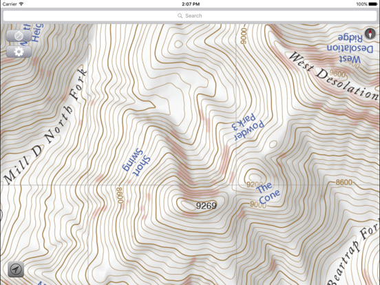 Wasatch Backcountry Skiing Mapのおすすめ画像4