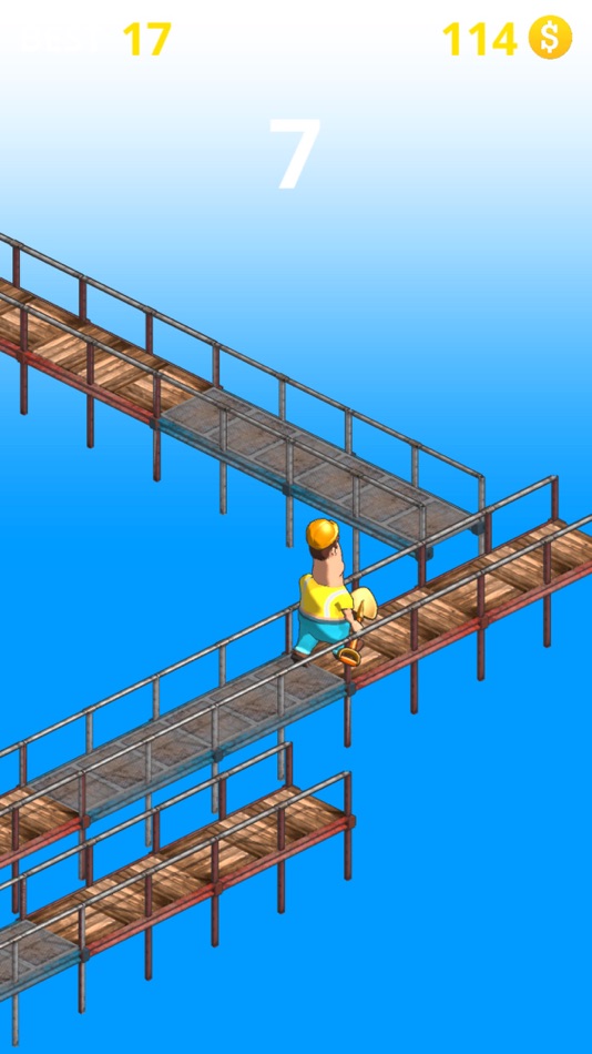#4. Finger Rush Worker-Scaffolding (iOS) 由: Huai-Chih Hsiao