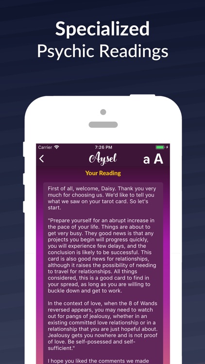 Aysel - Tarot & Horoscope screenshot-4