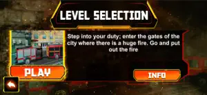 Fire Truck Driving Mission screenshot #1 for iPhone