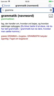 Din Danske Ordbog iphone bilder 3