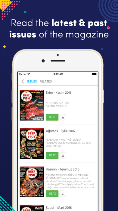 Screenshot #1 pour Beef & Fish Dergisi