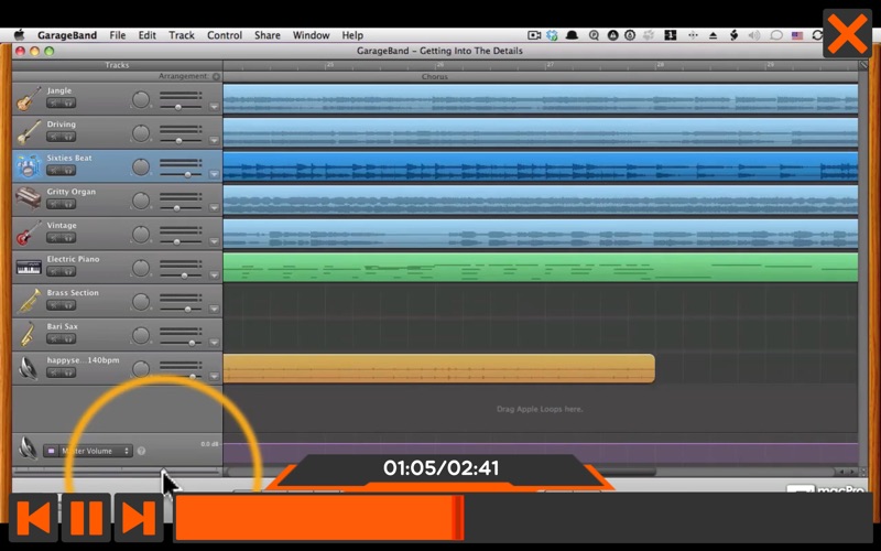 How to cancel & delete mpv course for garageband '11 3