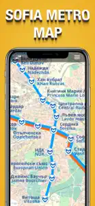 Sofia Metro Map. screenshot #1 for iPhone