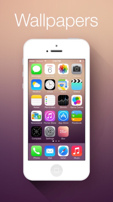 Blur - Create Custom Wallpapers iPhone screenshot 2 - Photo & Video app