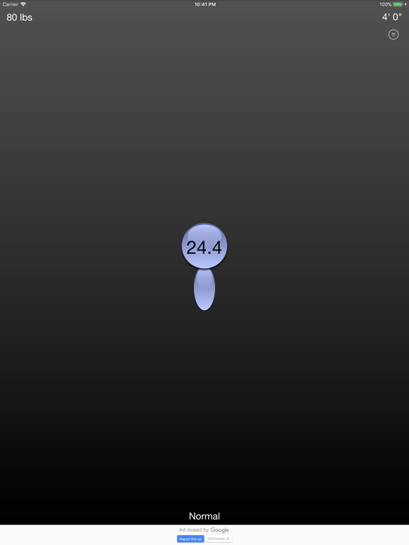 Screenshot #6 pour Simple BMI Calculator