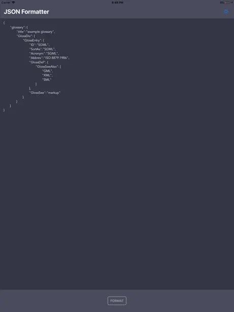 JSON Formatter