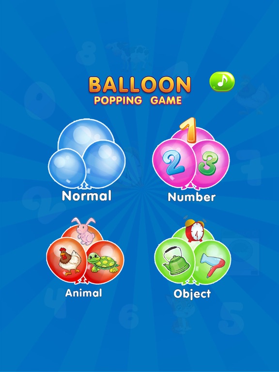 Screenshot #4 pour Circus Animal Balloon Popping