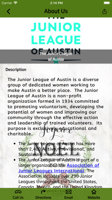 The Junior League of Austin screenshot 2