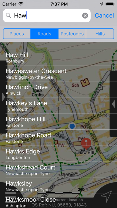 Northumberland Maps Offline Screenshot
