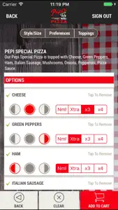 Pepi’s Pizza screenshot #4 for iPhone